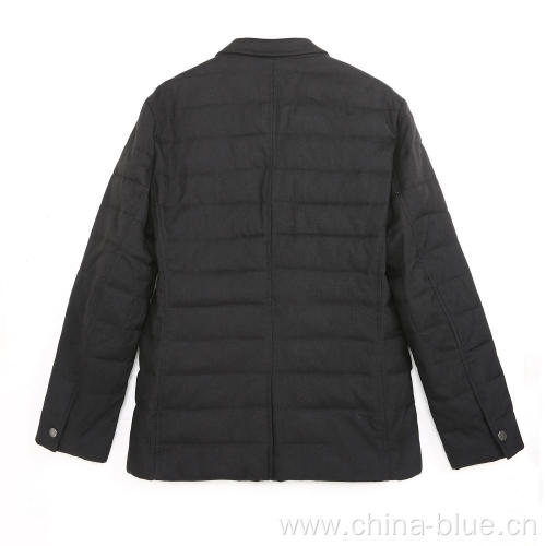 Mens high quality blazer padding jacket